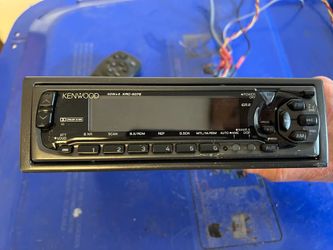 Vintage Kenwood KRC-507S Car Cassette Stereo Deck with Bracket and Remote Controller