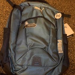Blue Puma  Backpack 