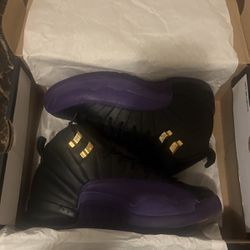 Purple And Black Air Jordan 12 Retro