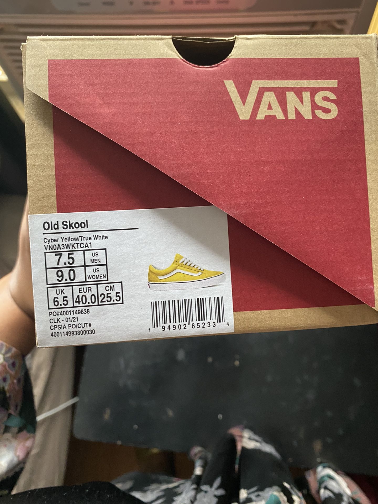 New Vans sneakers