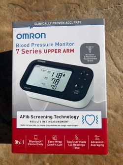 NEW Omron 7 Series Upper Arm Blood Pressure Monitor