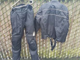 Motorcycle jacket and pants