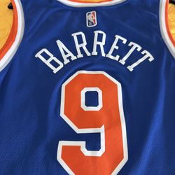 NY Knicks RJ Barrett #9 Nike Swingman Jersey – Size 56 (XXL)