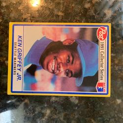Ken Griffey 1991 Collector Series Baseball Card