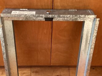 Metal Air Filter Rack.HVAC 16”W,25”D.4”H.