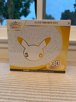 Pokemon 30th Celebrations Elite Trainer Box ETB
