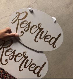 Reserved Signs 