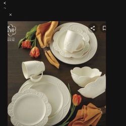 Set De Vajilla Marbella 16 Piezas De Princess House 