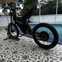 60 Mph Stealth Bomber  Fast Ebike 5000w 