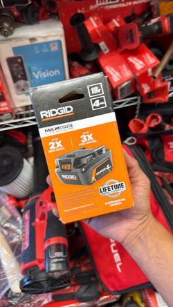 RIDGID 18V 4Ah Max Output Lithium Battery