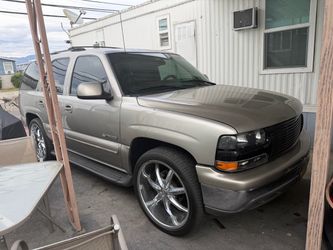 Chevrolet Tahoe SUV with Chrome Wheels