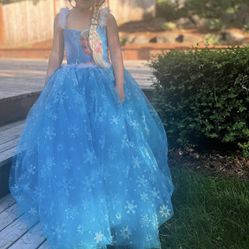 4-6 years old Unique Elsa Party Dress