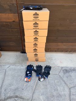 9 cases ergodyne proflex 818wp XL each box have 6 pair for $40 each box