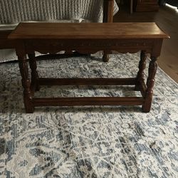 Antique Console Table/Bedroom Bench 