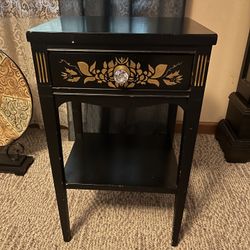 Wood Side Table