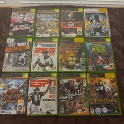Xbox Original Game Lot Of 12