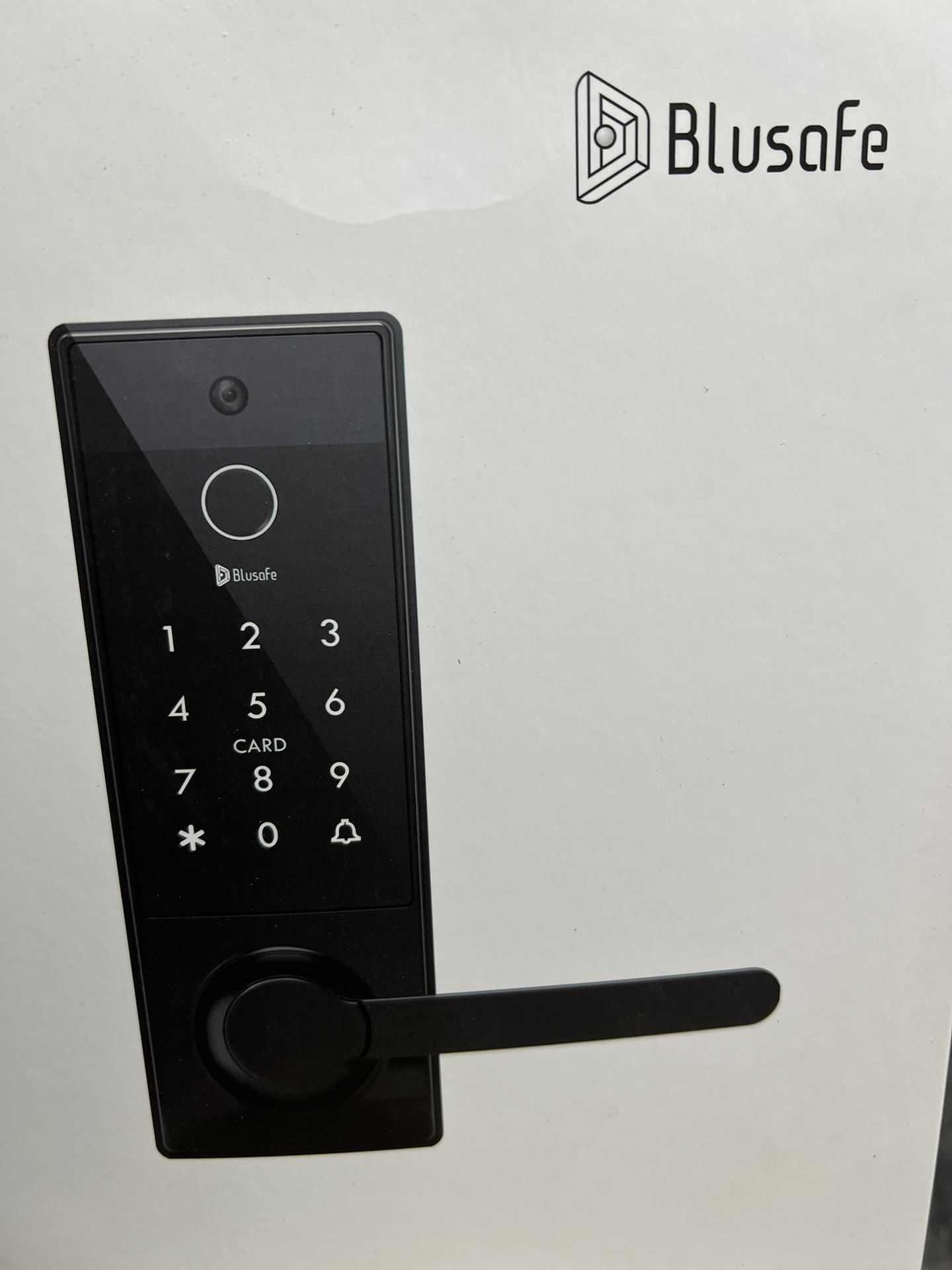 Blusafe Contour V Smart Finger Print Lock With Camera Buy One And Get A Free Smart Fingerprint Pad Lock