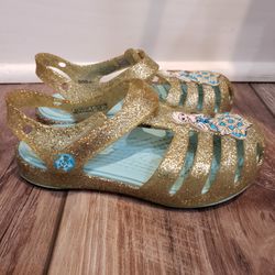 Kids Girls Crocs Disney Sandals Size 9