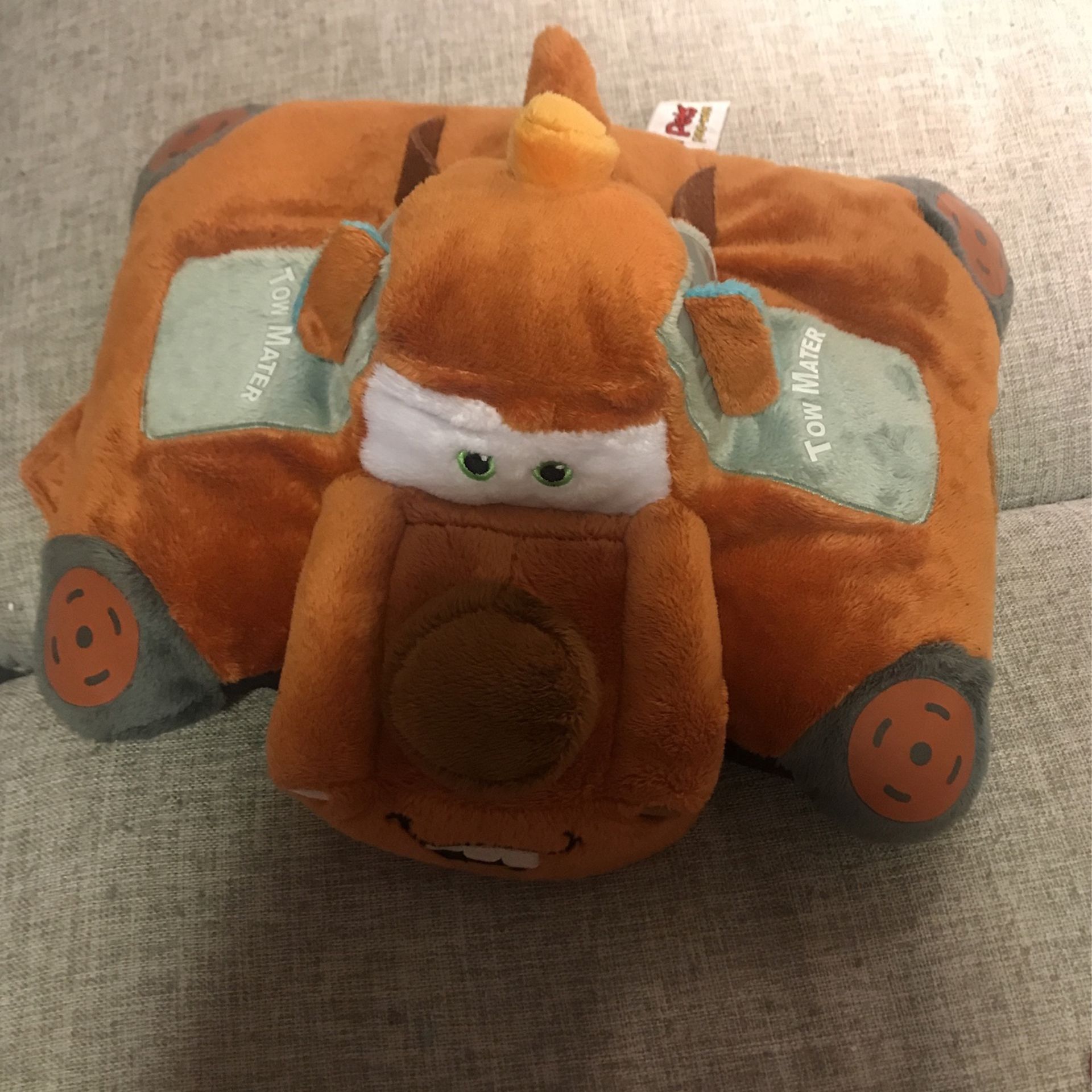 Disney Cars 2 Tow Mater Pillow Pet