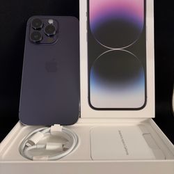 Unlocked iPhone 14 Pro Purple 128GB - Great condition