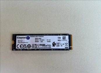 100% Health Kingston NV2 1TB PCIe 4.0 NVME m.2 1000G