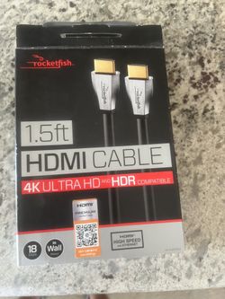 1.5 ft HDMI cable 