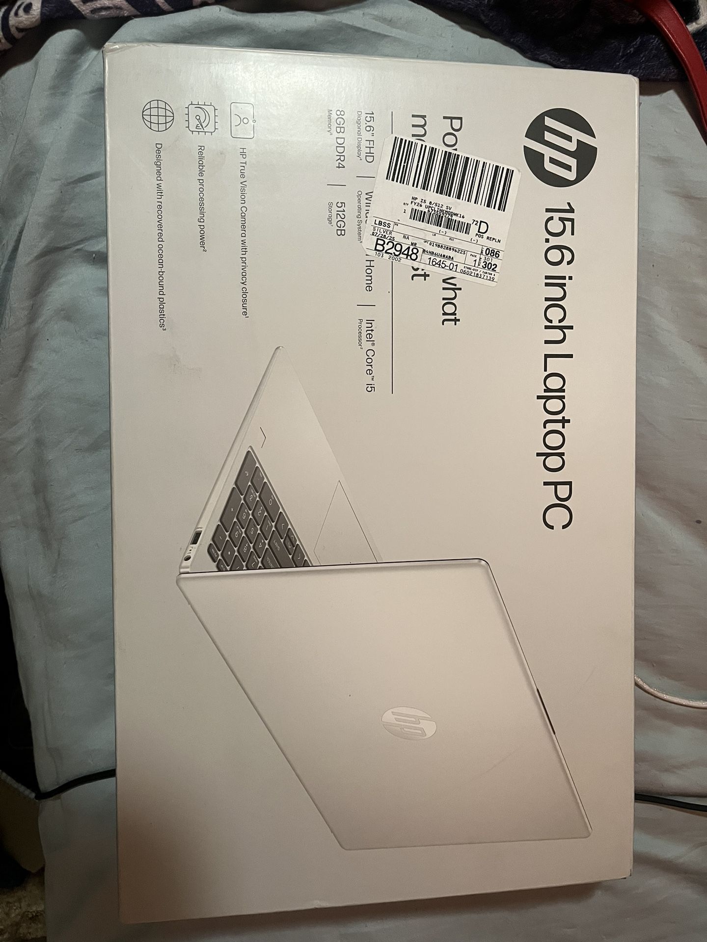 HP 15.6 Inch Laptop PC