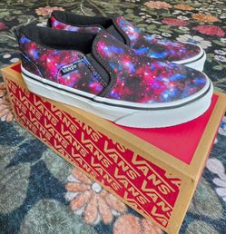 BAND NEW GALAXY VANS ✨️