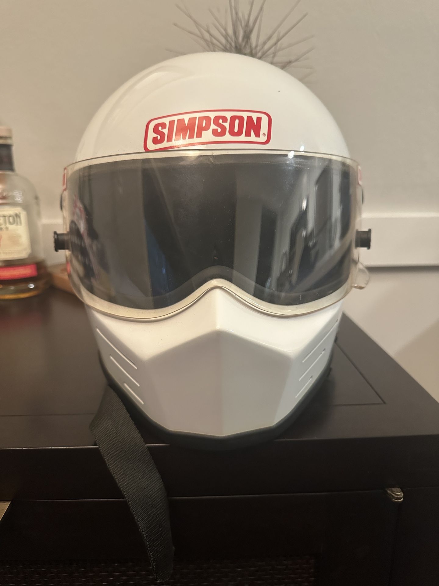 Vintage Simpson Helmet Size M