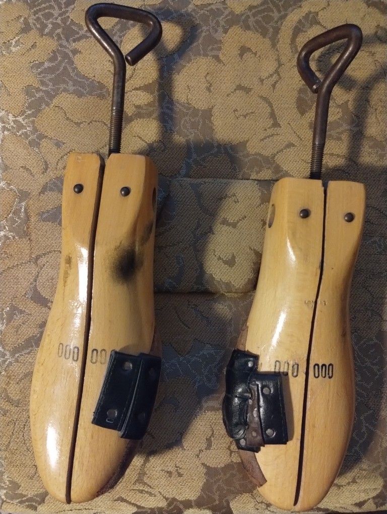 Vintage Wooden Shoe Stretchers