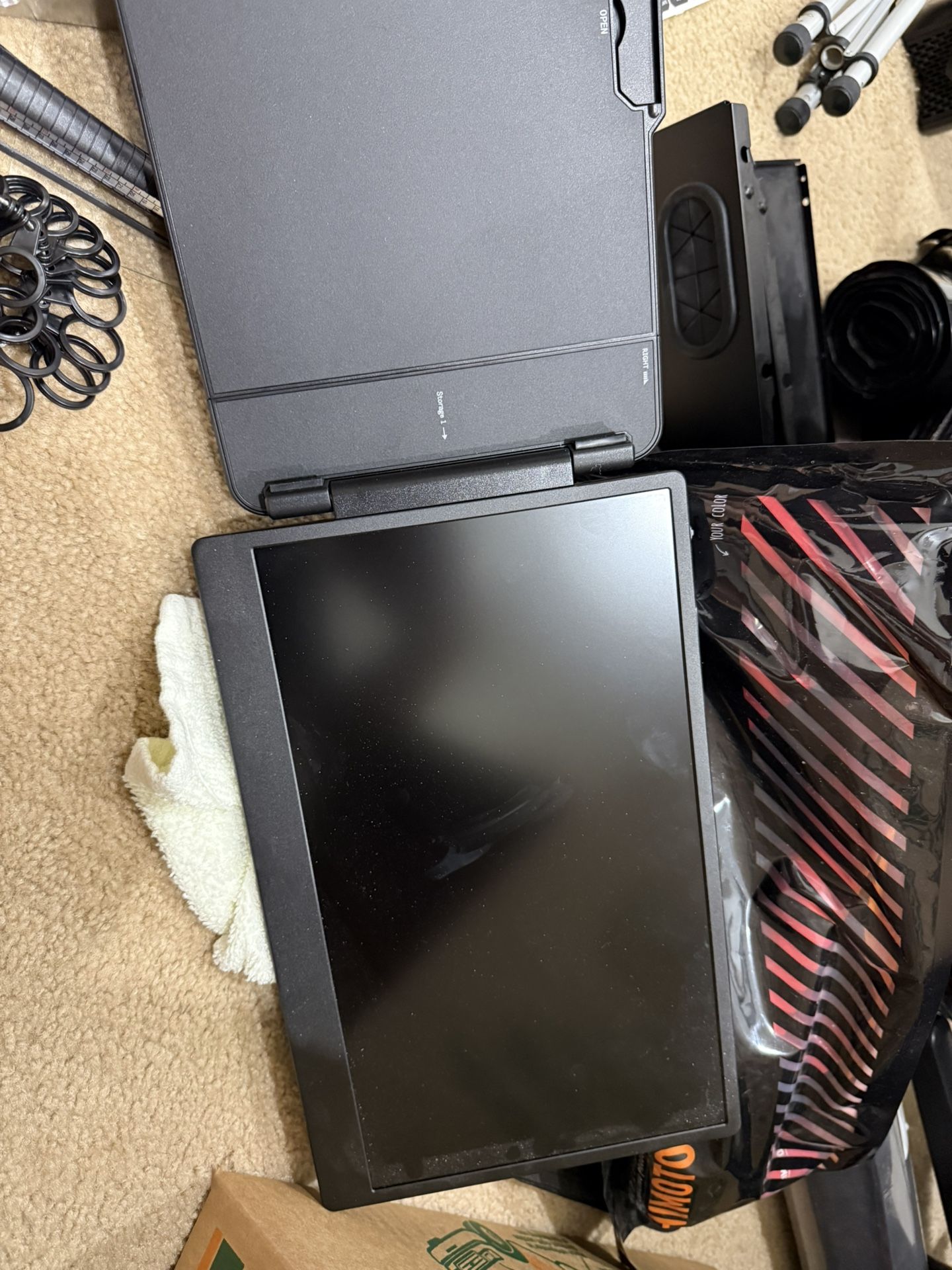 Laptop Screen Extender 15.6" Portable Monitor 1080P FHD Detachable Monitor Extender, for Laptop