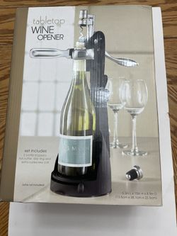 Brand New Table Top Wine Opener, Bed Bath and Beyond
