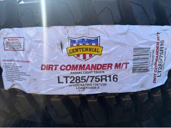 LT285/75R16 Centennial Dirt Commander MT 10ply