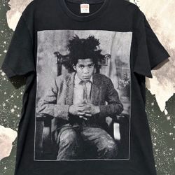 Supreme Basquiat Throne Portrait Shirt 