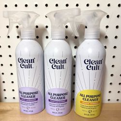 Brand New Clean Cult All Purpose Cleaner - $3 each