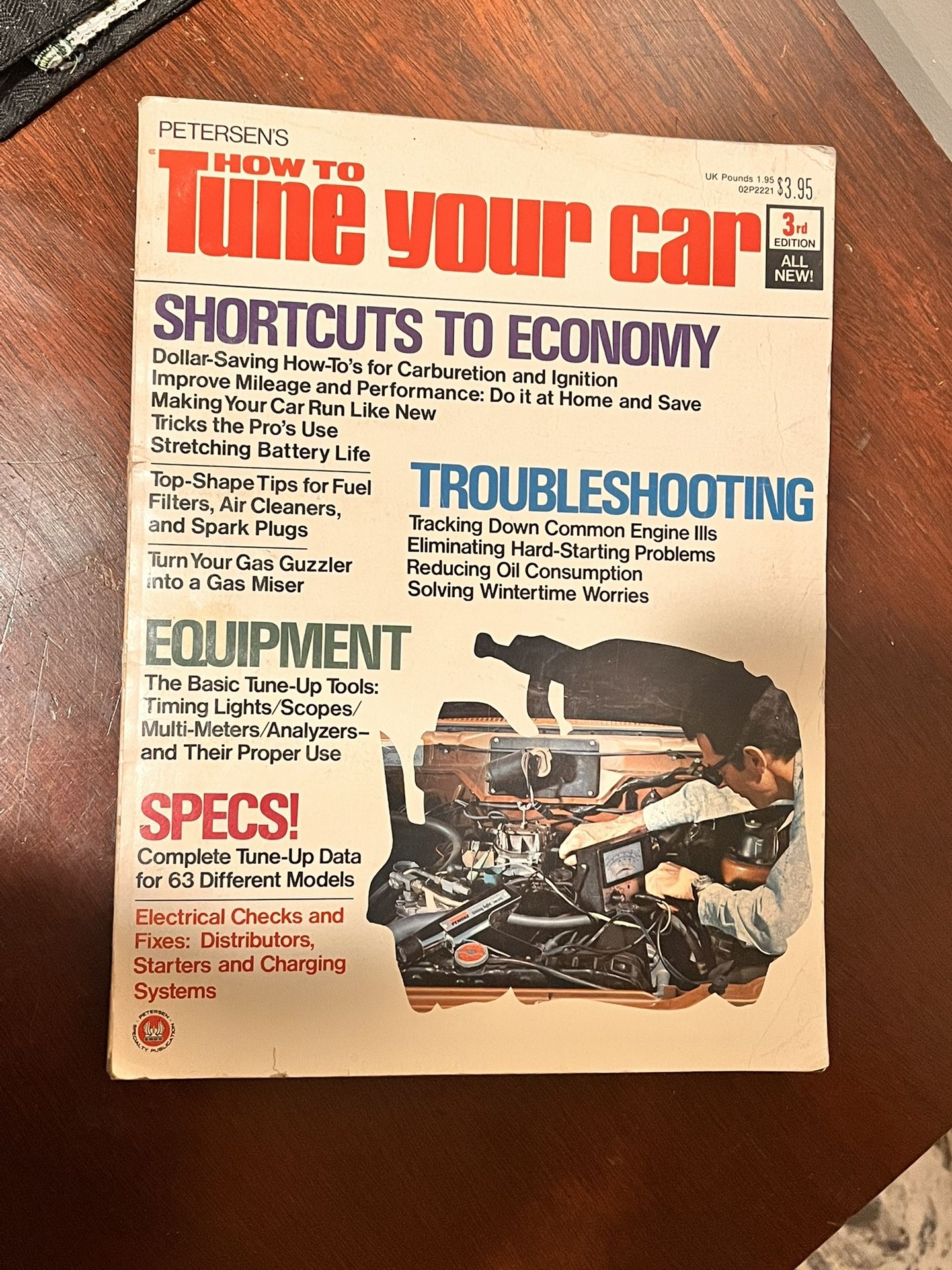 1974 Petersen’s “How To Tune Your Car” 3rd Edition.