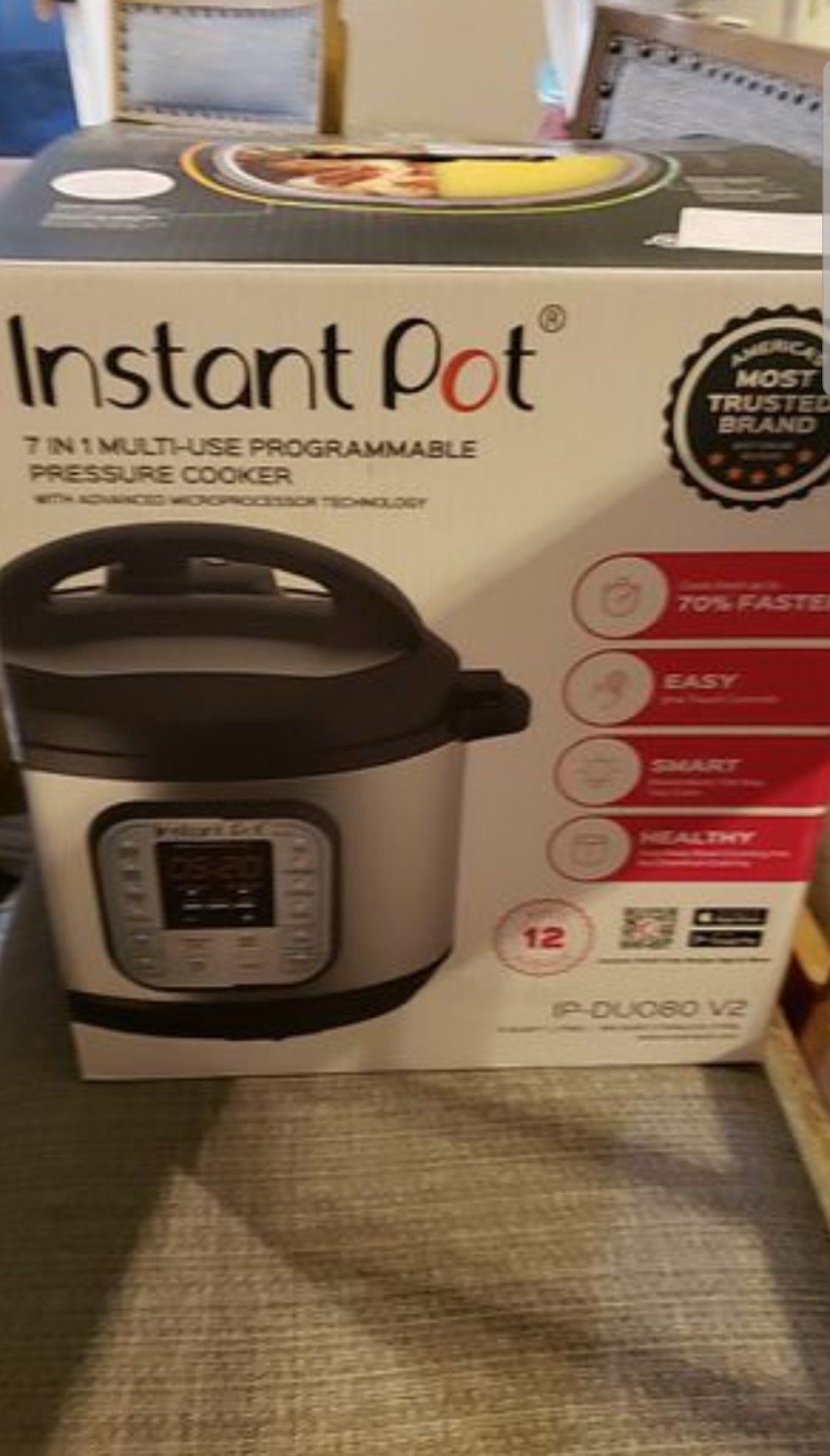 Instant Pot DUO80 8 Qt 7-in-1 Multi- Use