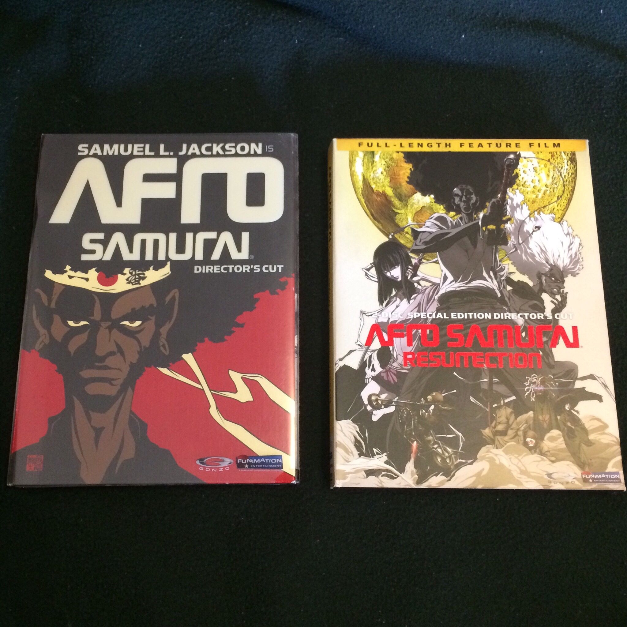 Afro Samurai Anime Director’s Cut Box Sets