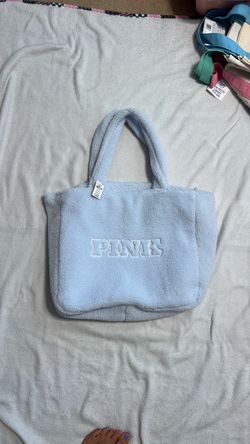 Brand New Victoria’s Secret Fuzzy Blue Tote