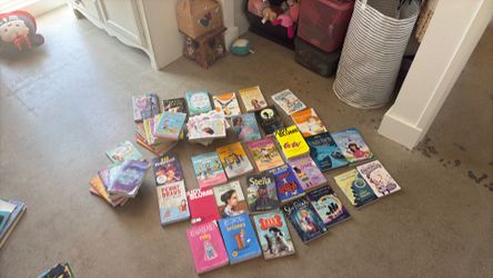 Huge lot of girl books