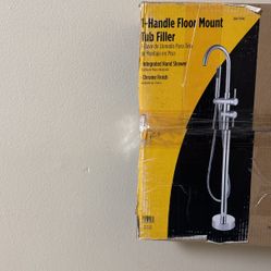 Floor Mount Tub Hand Shower