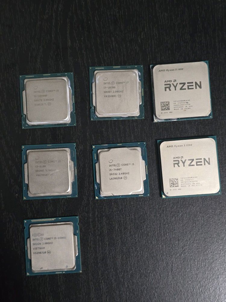 CPU for Sale Intel and AMD