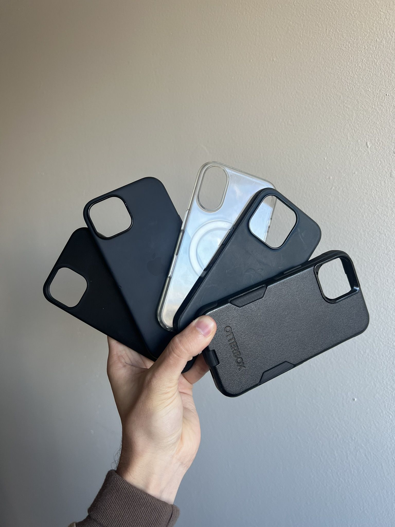 Lot of Used Apple iPhone Cases