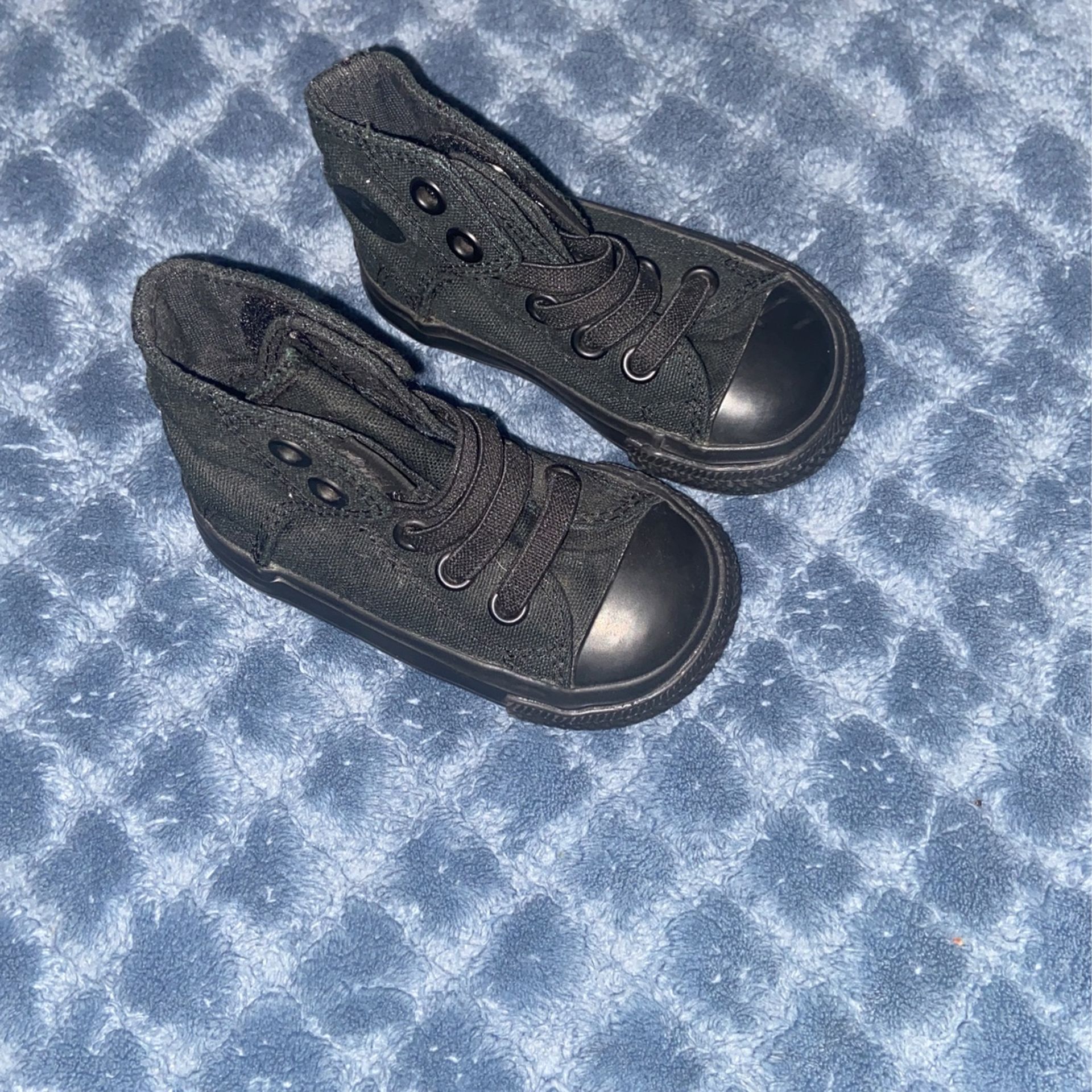 Vans High Top Black Size 4c