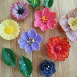 New Floral Candles