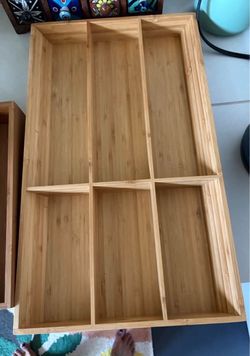 IKEA VARIERA bamboo kitchen organizer