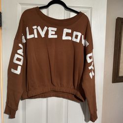 Long Live Cowboys Wrangler Sweatshirt 