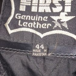Genuine Leather Jacket Size 44