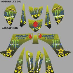 Suzuki Ltz 250 Graphic Kit