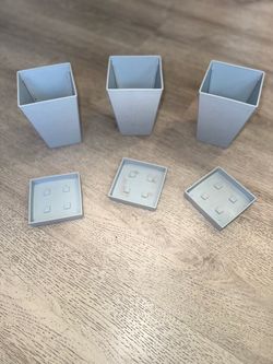 4 inch pots 3 sets